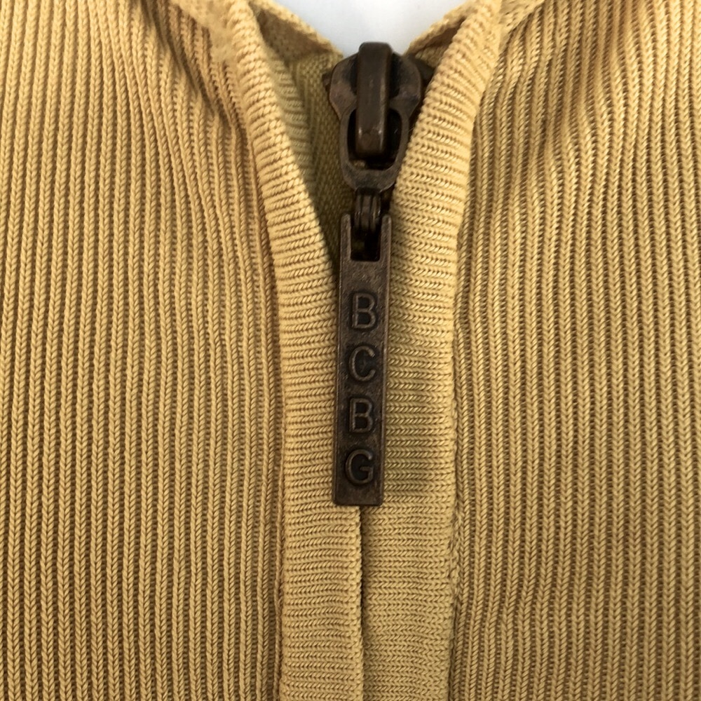 BCBG Y2K SLEEVELESS KNIT HOODIE•sz S - Picture 5 of 17